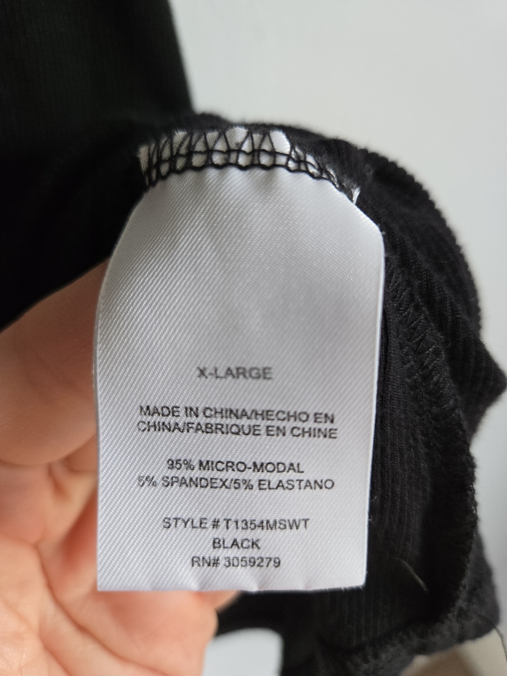 Thread & Supply Black Women's Super Soft Layering Tank Top XL - Picture 5 of 5